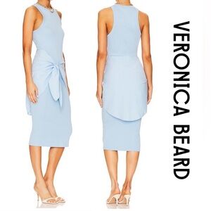 Veronica Beard - Odeon Midi Dress - Lake Blue - Large